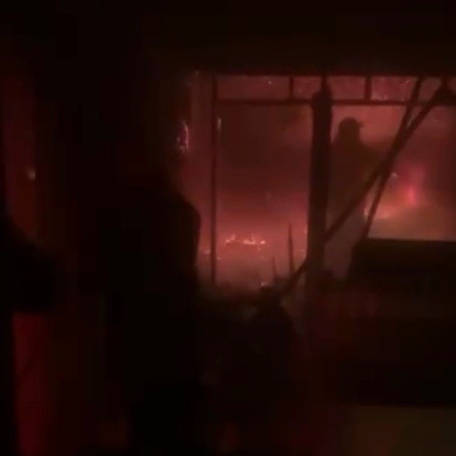 Gazipaşa'da mahalle konağında yangın korkuttu