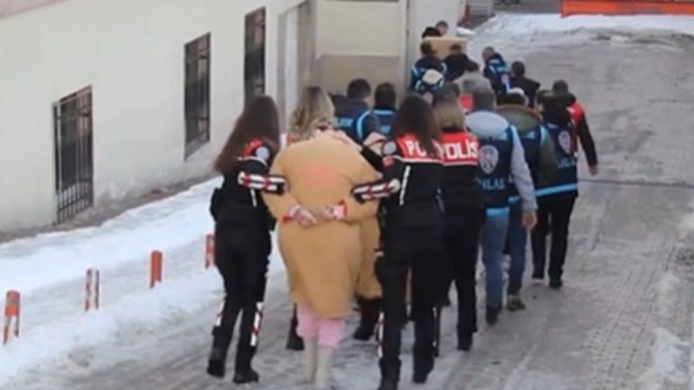 Kayseri'de fuhuş operasyonu: 6 tutuklama