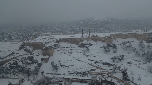 Şanlıurfa'da kar yağışı