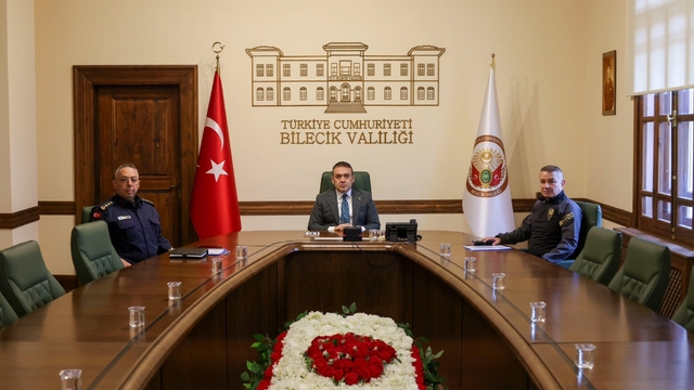 Bilecik'te güvenlik toplantısı gerçekleştirildi