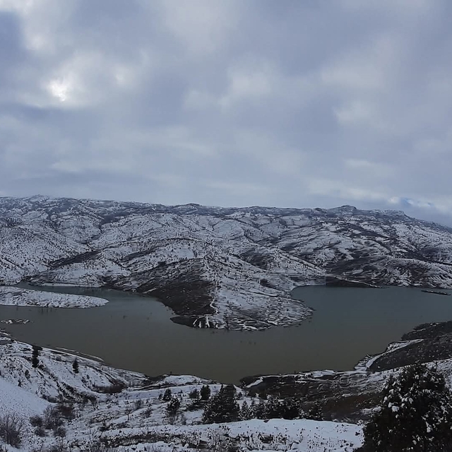 Bozkır Barajı'nda su seviyesi yağışlarla hızla yükseliyor