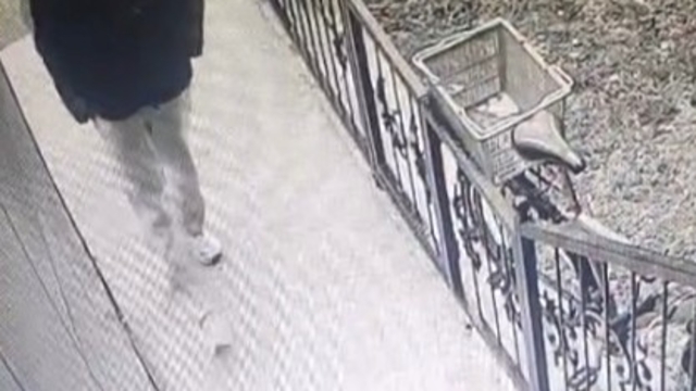 Kütahya'da gündüz vakti bisiklet hırsızlığı kamerada