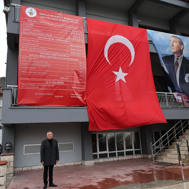 Honaz Belediyesinden şeffaf mali tablo: 2025 bütçesi fazla verdi