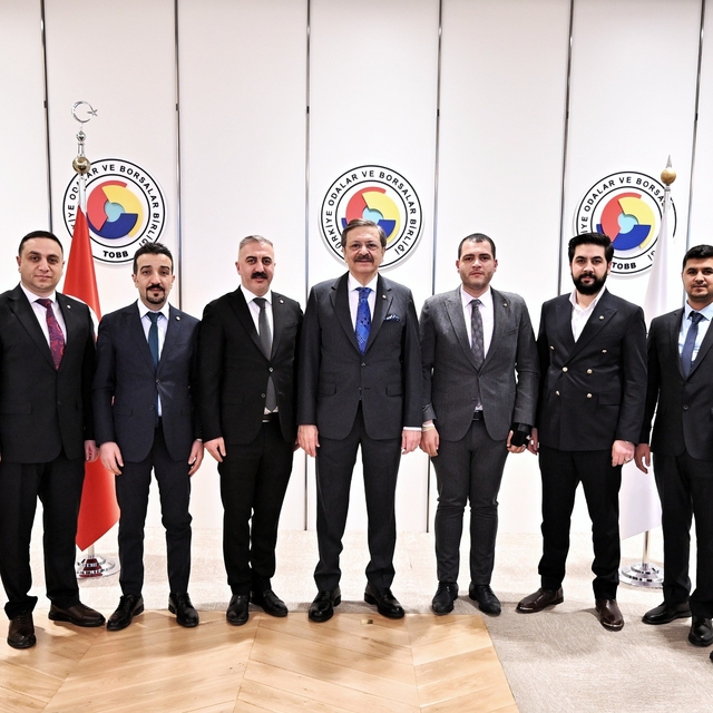 TOBB Van GGK'dan Hisarcıklıoğlu'na ziyaret