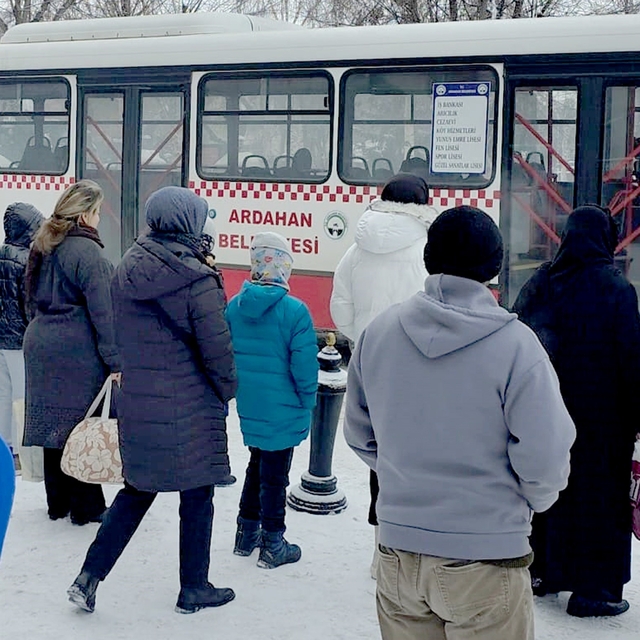 Belediyeden kayak merkezine ücretsiz servis