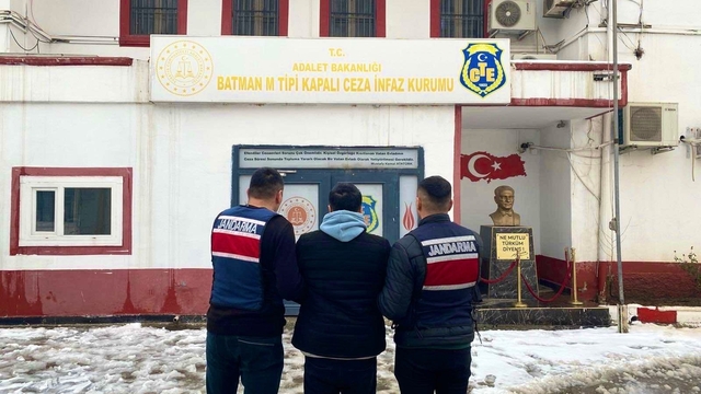 Batman'da firari hükümlü yakalandı