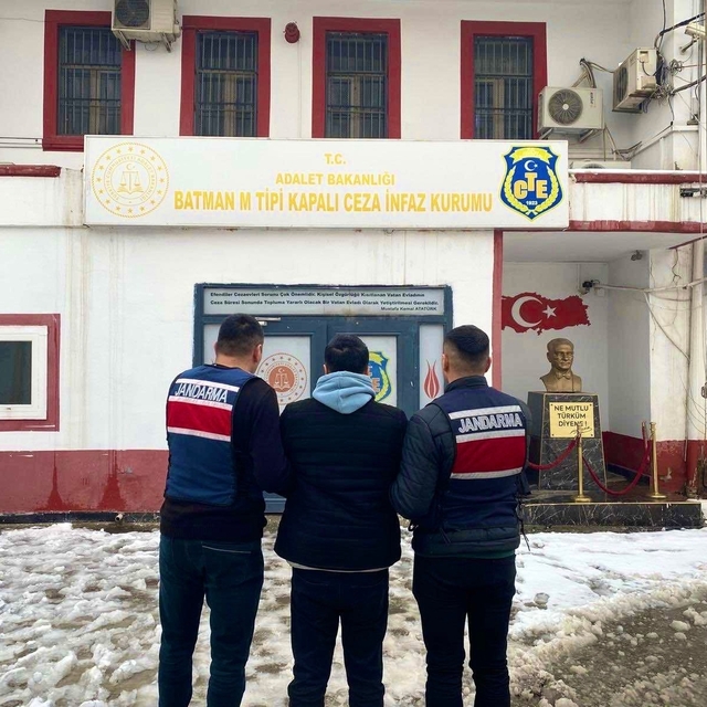 Batman'da firari hükümlü yakalandı