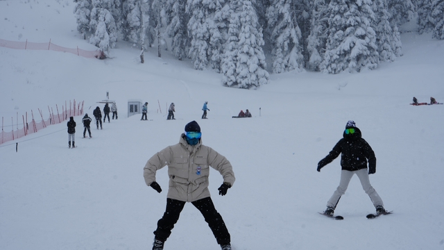 Ilgaz Dağı'nda hafta sonu yoğunluğu