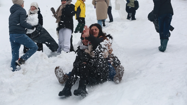Ayder Yaylası'nda Kardan Adam Kış Festivali coşkusu