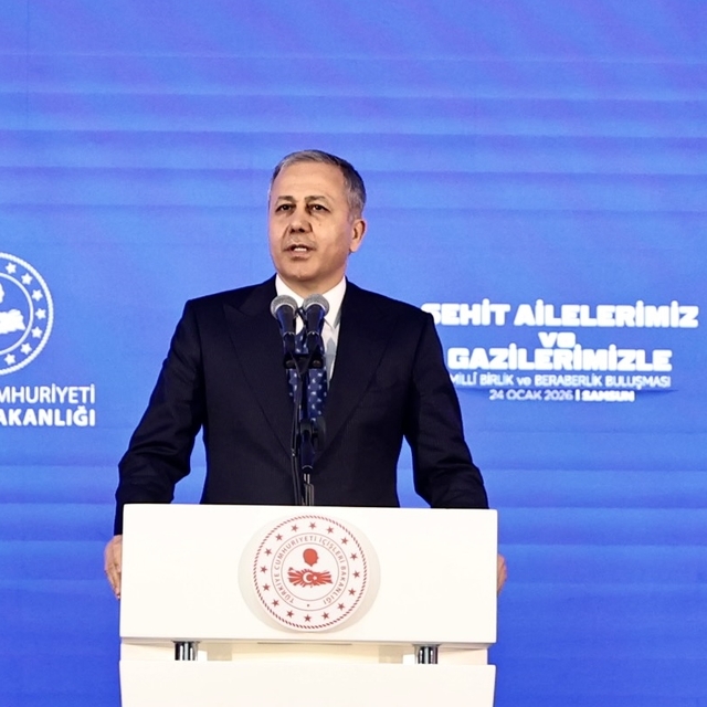 İçişleri Bakanı Yerlikaya, Samsun'da şehit aileleri ve gazilerle buluştu: