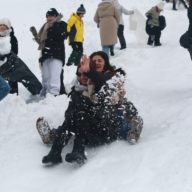 Ayder Yaylası'nda Kardan Adam Kış Festivali coşkusu