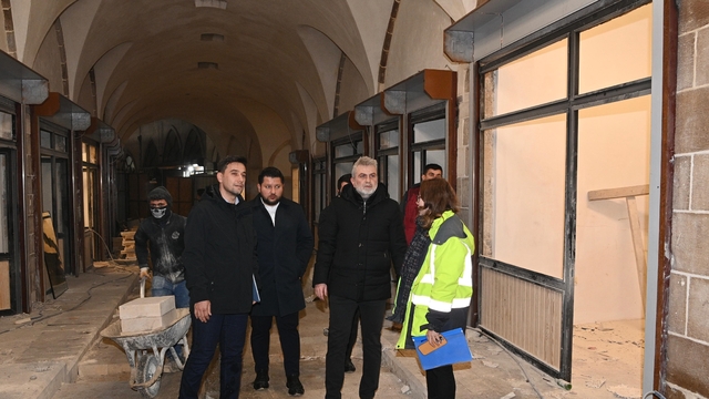 Başkan Görgel: "Tarihi Kapalı Çarşı'mızın restorasyonu tamamlanıyor"
