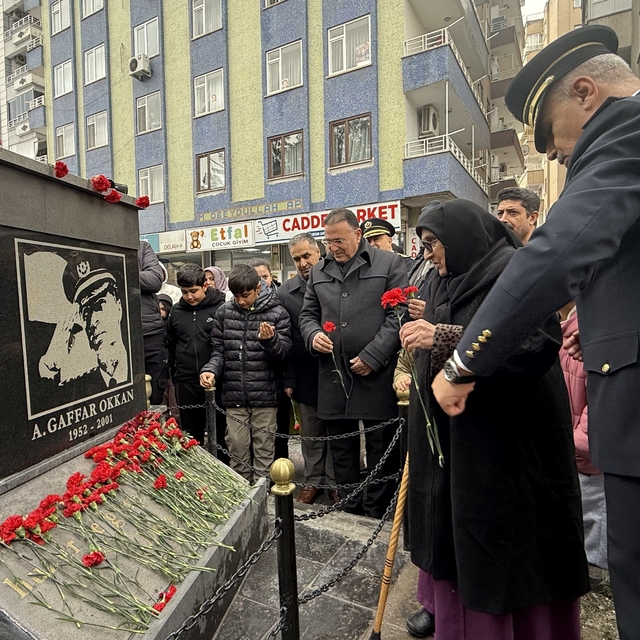 Emniyet Müdürü Ali Gaffar Okkan şehit edildiği yerde anıldı