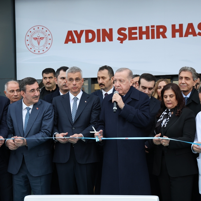 Cumhurbaşkanı Erdoğan: "Her açıdan gurur verici bir şifa merkezini Aydın'ım...