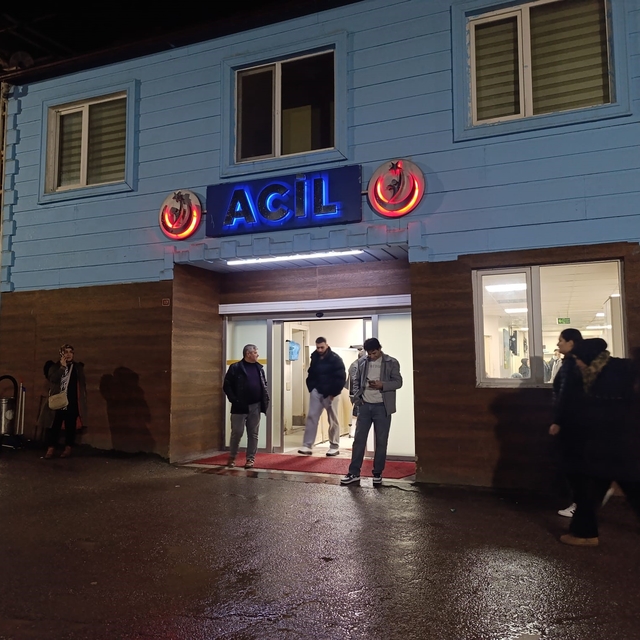 Asker uğurlama eğlencesi hastanede bitti