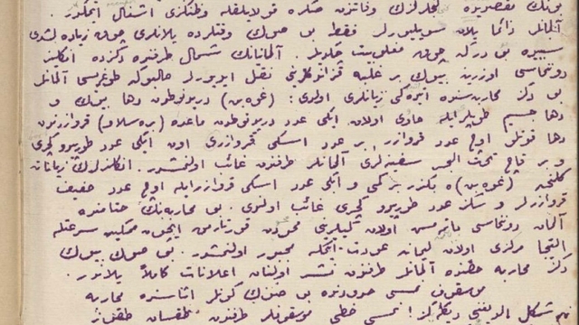 İngilizler, Çanakkale Cephesi'ne uçaktan propaganda bildirisi atmış