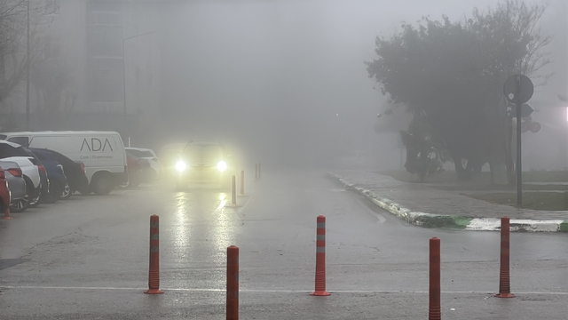 Trakya'da sis etkili oluyor