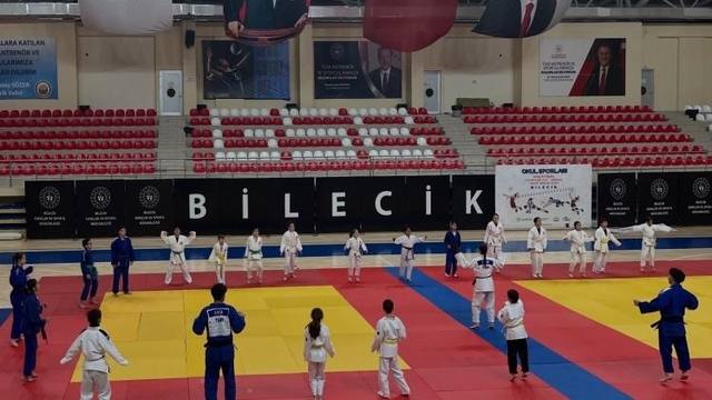 Bilecik'te judo spor okullarıyla gençler, geleceğe hazırlanıyor