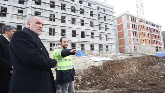 Başkan Sandıkçı: "Canik Fen Lisemiz bölgenin en donanımlı liselerinden olacak"