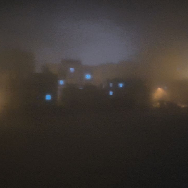 Gercüş'te sis etkili oldu