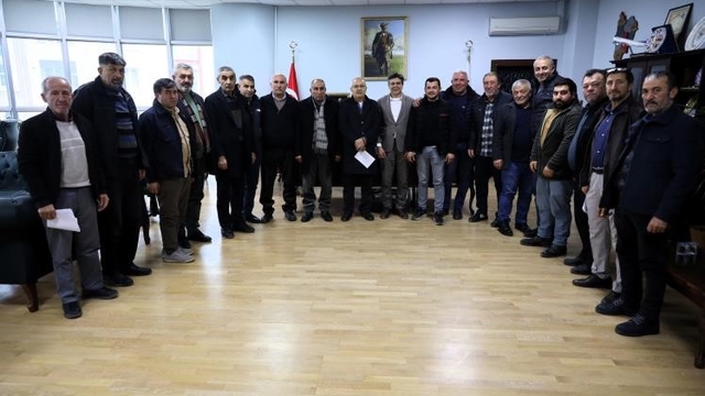 Köy muhtarları Başkan Durgut'a taleplerini iletti