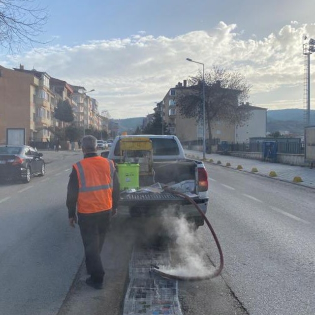 Bilecik'te haşerelere karşı kışlık mücadele