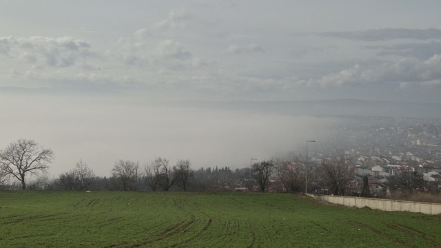 Marmara Denizi sisle kaplandı