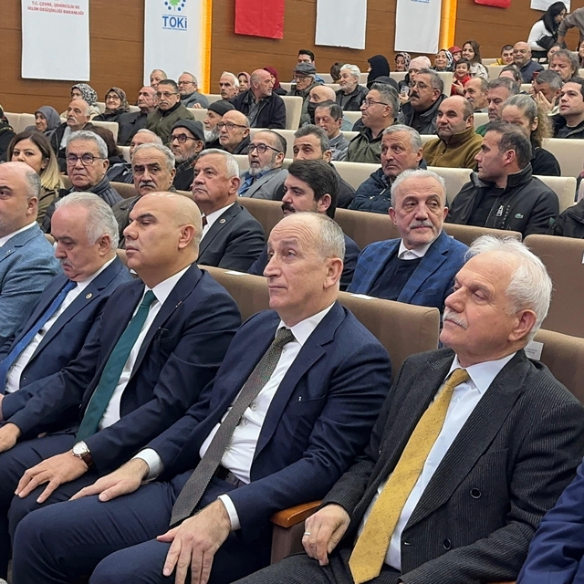 Giresun'da Yüzyılın Konut Projesi kapsamında yapılacak konutların hak sahip...