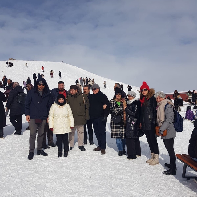 Görme engelliler Erciyes'te kaynaştı