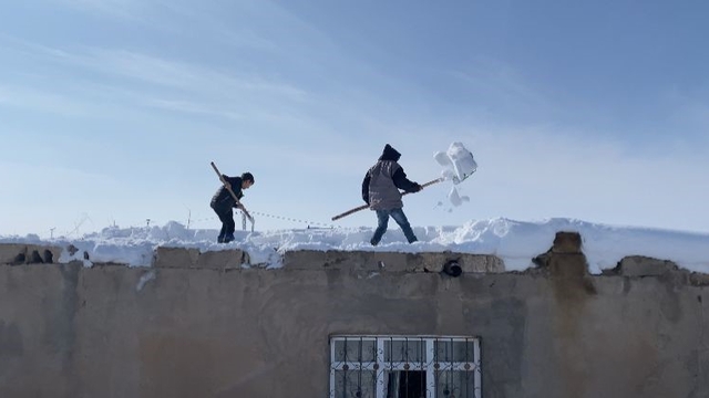 Patnos'ta kış şartlarına karşı dayanışma seferberliği