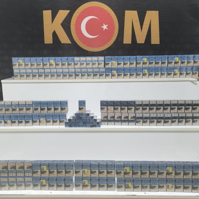 Kırşehir'de kaçak sigara operasyonunda 1 zanlı yakalandı