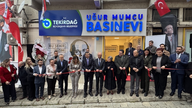 Tekirdağ'da "Uğur Mumcu Basınevi" açıldı