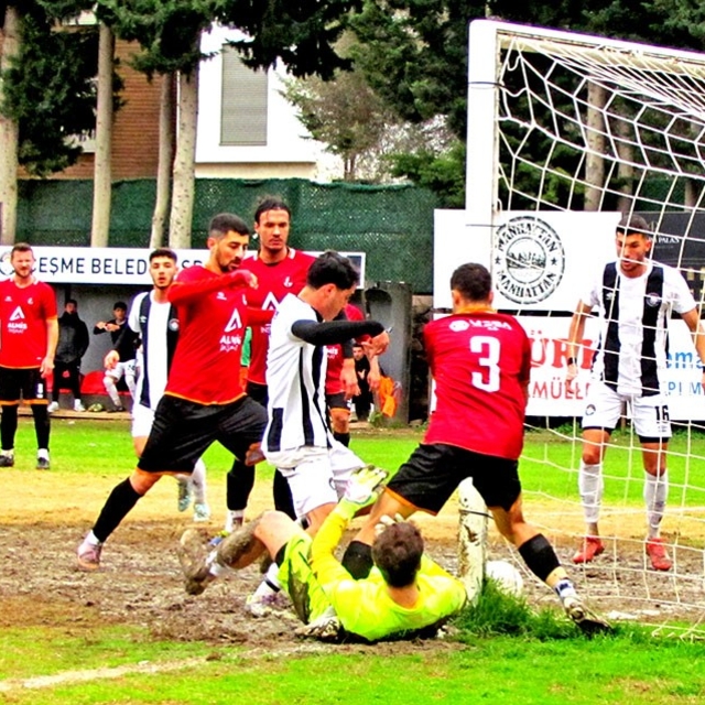 Çeşme Belediyespor'dan 90+9'da hayati galibiyet: Ligde kalmayı garantiledi