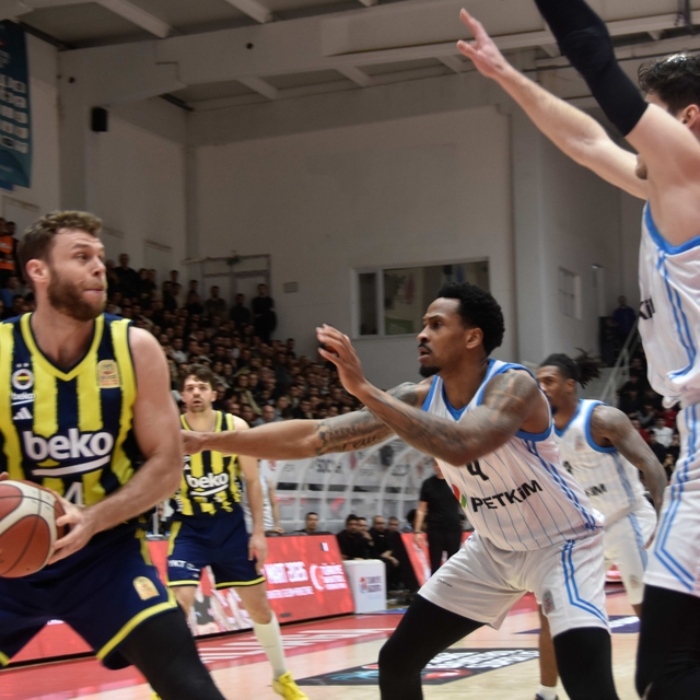 Basketbol Süper Ligi: Aliağa Petkimspor: 70 - Fenerbahçe Beko: 78