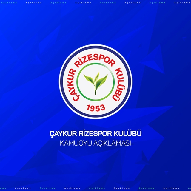 Çaykur Rizespor'dan kırmızı kart ve iptal edilen gol tepkisi