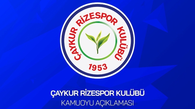 Çaykur Rizespor'dan kırmızı kart ve iptal edilen gol tepkisi