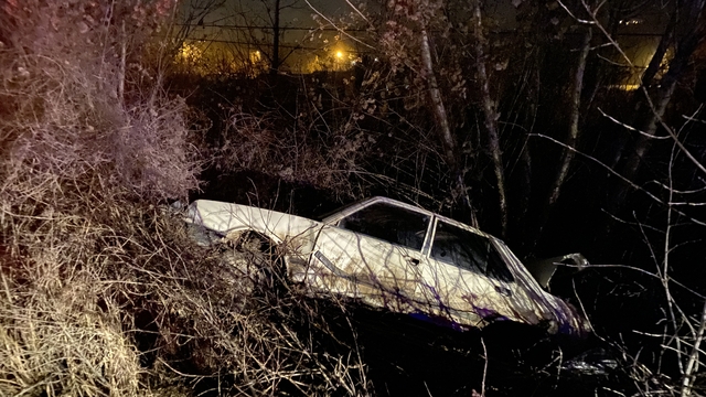 Kastamonu'da otomobil ağaca çarptı: 1 yaralı