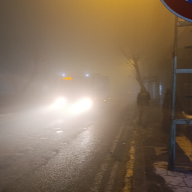 Kahramanmaraş sise teslim oldu, göz gözü görmedi