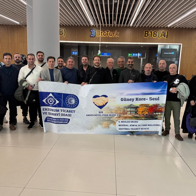 ETSO heyeti, Güney Kore'de düzenlenen medikal ve kozmetik sektörel fuarına...