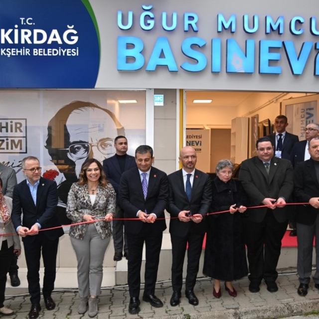 Tekirdağ'da Uğur Mumcu Basınevi açıldı