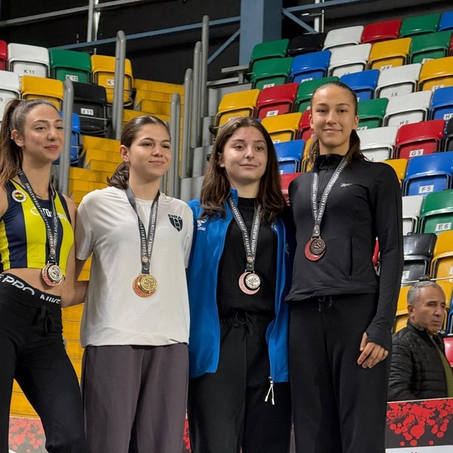 Eskişehirli sporcu Türkiye 3'üncüsü oldu