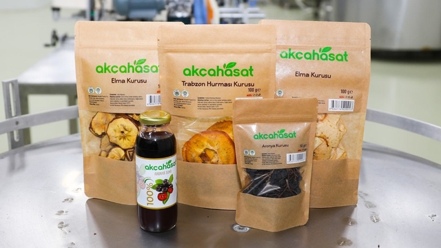 Akçaabat Belediyesi'nin yöresel ürünlerden oluşan markası tüketiciyle buluştu