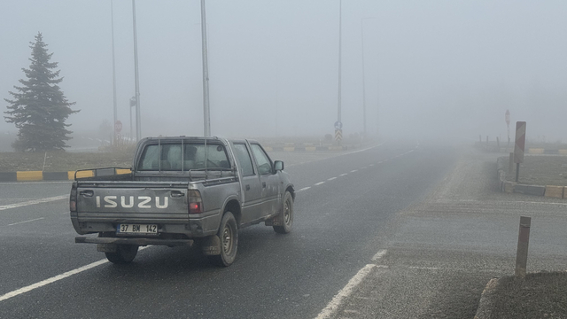 Kastamonu'da sis etkili oluyor