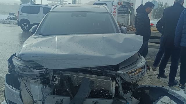 Gaziantep'te 4 trafik kazasında 8 kişi yaralandı