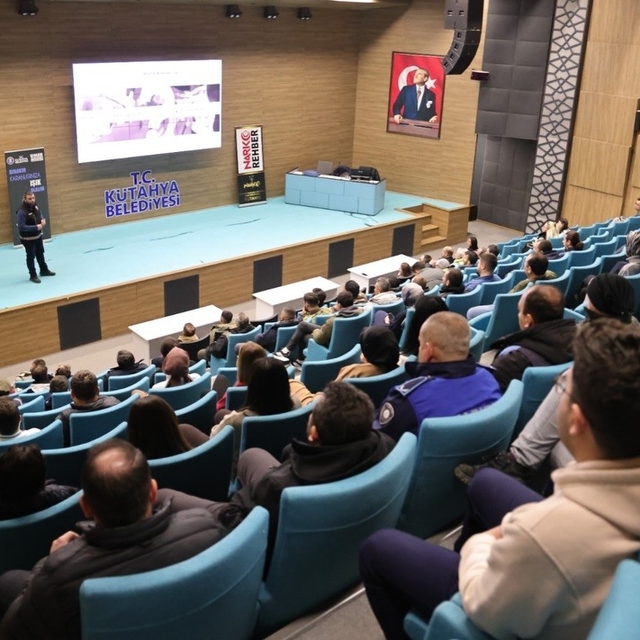 Kütahya'da uyuşturucuyla mücadelede farkındalık çalışması