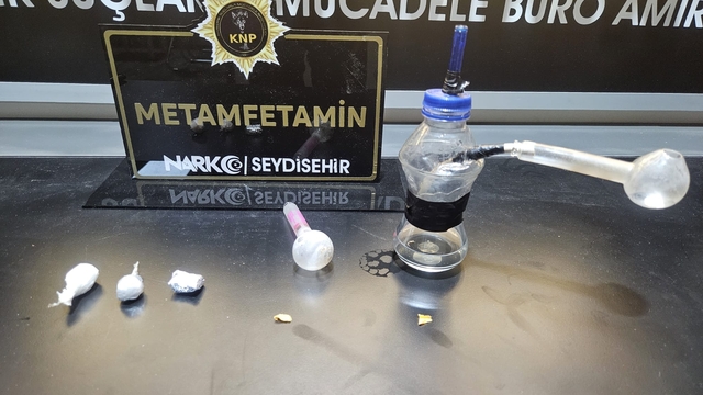 Konya'da uyuşturucu operasyonunda yakalanan şüpheli tutuklandı