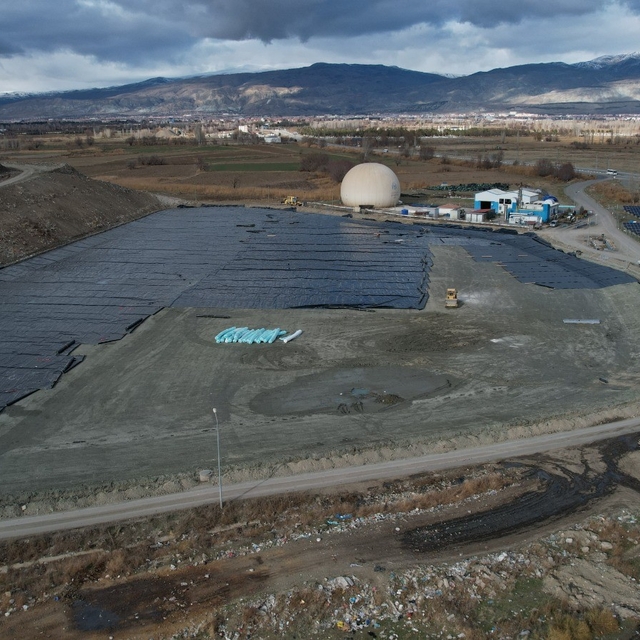 Düzenli Katı Atık Depolama Sahası'nın 4. kısmı tamamlandı