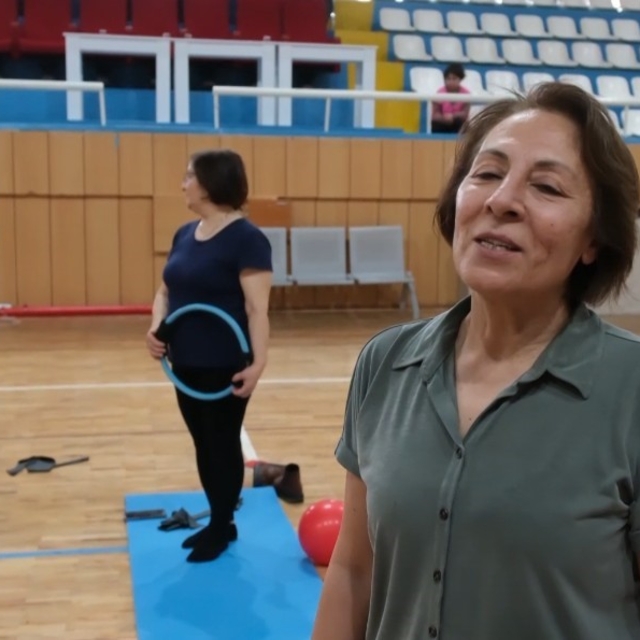 Kadınlar Kırşehir'de sporla güçleniyor
