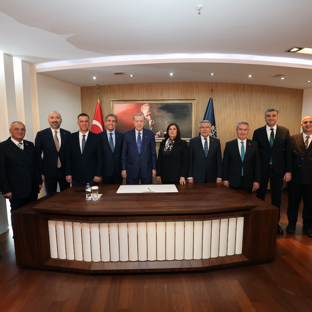 Başkan Arıkan: "Cumhurbaşkanımızla bir araya gelmek büyük onur"