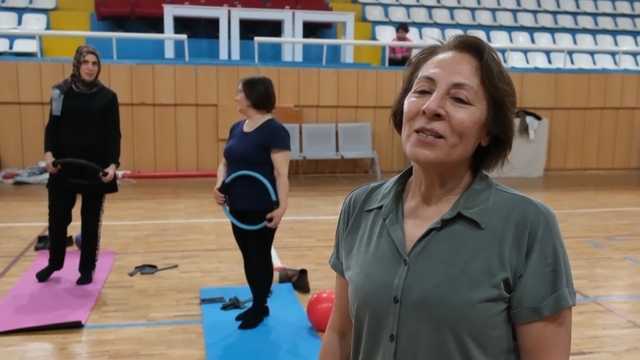 Kadınlar Kırşehir'de sporla güçleniyor